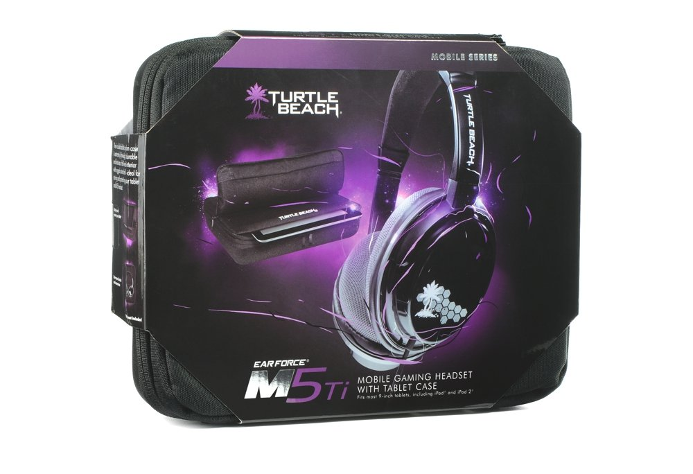 Turtle Beach EarForce M5Ti Wired Gaming Headset with case Turtle Beach EarForce M5Ti Wired Gaming Headset with case